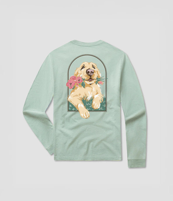 Southern Shirt Co. Youth Floral Fetch LS Tee