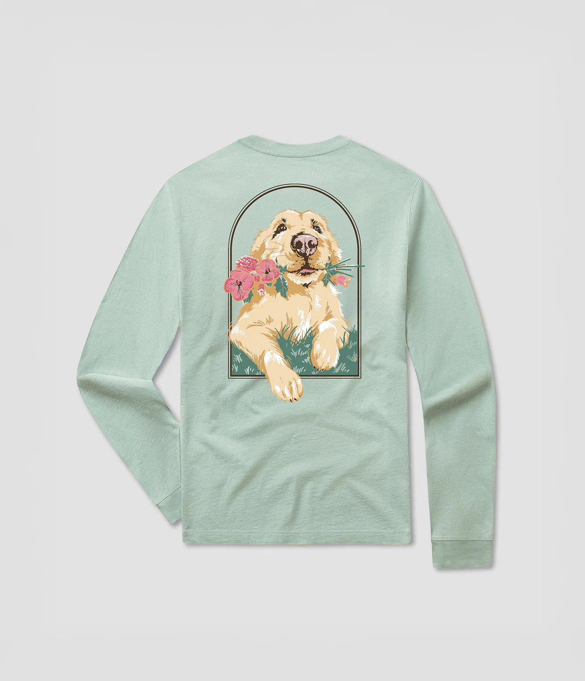 Southern Shirt Co. Youth Floral Fetch LS Tee