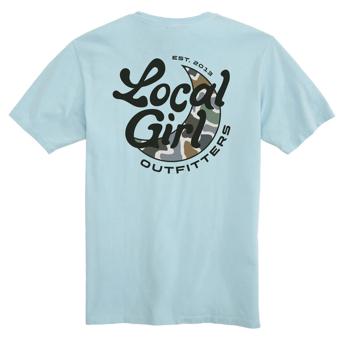 Local Girl Youth Bluff Groovy Moon SS Tee