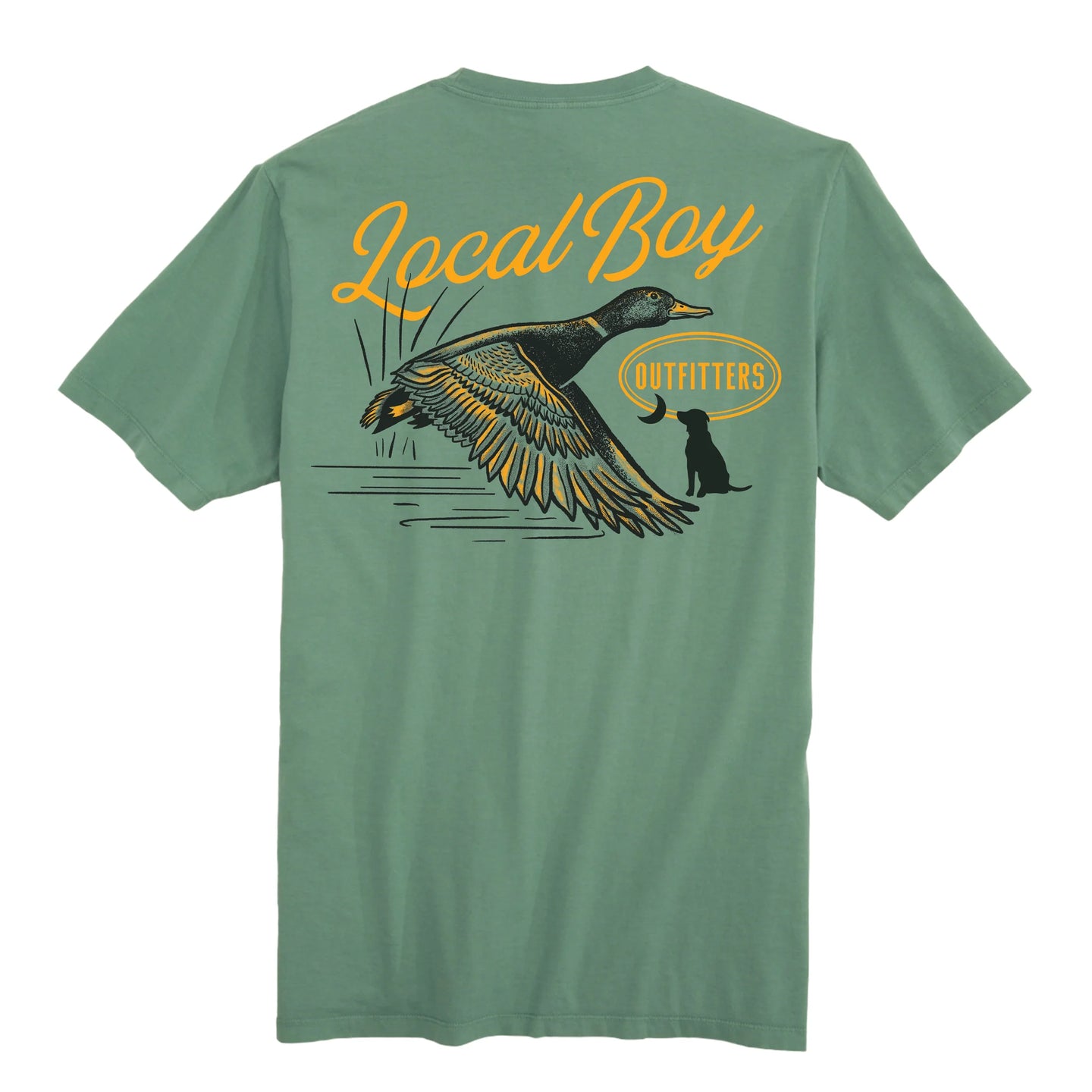 Local Boy Toddler Moonlit Mallard SS Tee