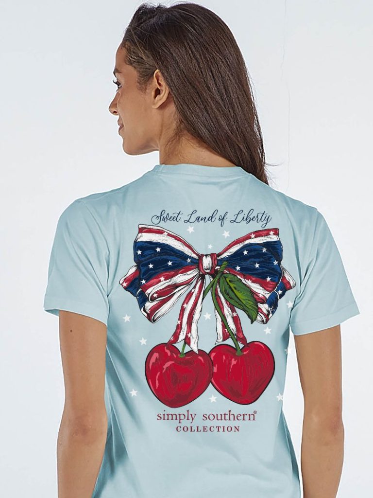 Simply Southern Sweet Land Of Liberty SS Tee