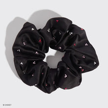 Load image into Gallery viewer, Kitsch &amp; Mickey and Minnie Recycled Fabric Scrunchie Black