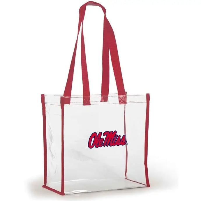 Clear Stadium Tote Ole Miss