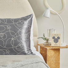 Load image into Gallery viewer, Kitsch &amp; Mickey and Minnie Mickey Maze Standard Satin Pillowcase