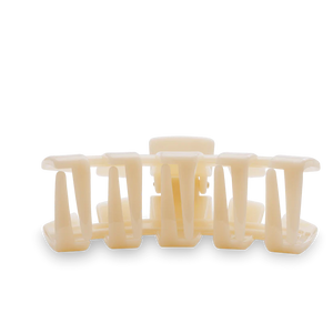 Teleties Classic Medium Hair Clip in Almond Beige