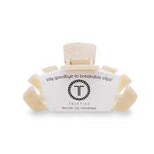 Load image into Gallery viewer, Teleties Classic Medium Hair Clip in Almond Beige
