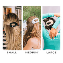 Load image into Gallery viewer, Teleties Medium Flat Round Clip Limoncello
