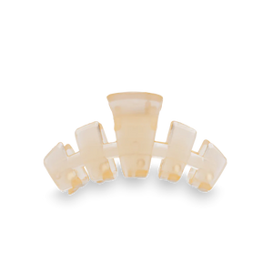 Teleties Classic Tiny Hair Clip in Almond Beige