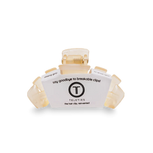 Load image into Gallery viewer, Teleties Classic Tiny Hair Clip in Almond Beige