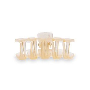 Teleties Classic Tiny Hair Clip in Almond Beige