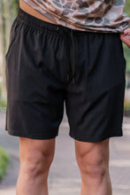 Load image into Gallery viewer, Burlebo Heather Black Athletic Shorts Throwback Camo Liner