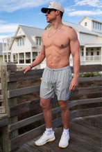 Load image into Gallery viewer, Burlebo 5.5&quot; Light Grey Athletic Shorts