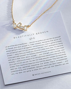 Bryan Anthonys Beautifully Broken Dainty Necklace Gold