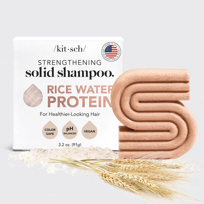 Kitsch Rice Water Protein Solid Shampoo Bar