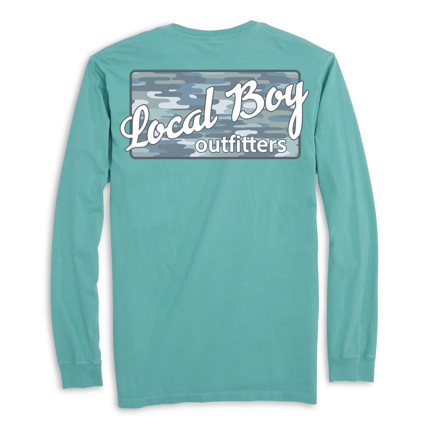 Local Boy Blue Bayou Plate LS Tee