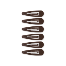 Load image into Gallery viewer, Teleties Snap Clip in Brown