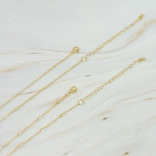 Load image into Gallery viewer, Lovely Days Gold Chain Cross Necklace Set