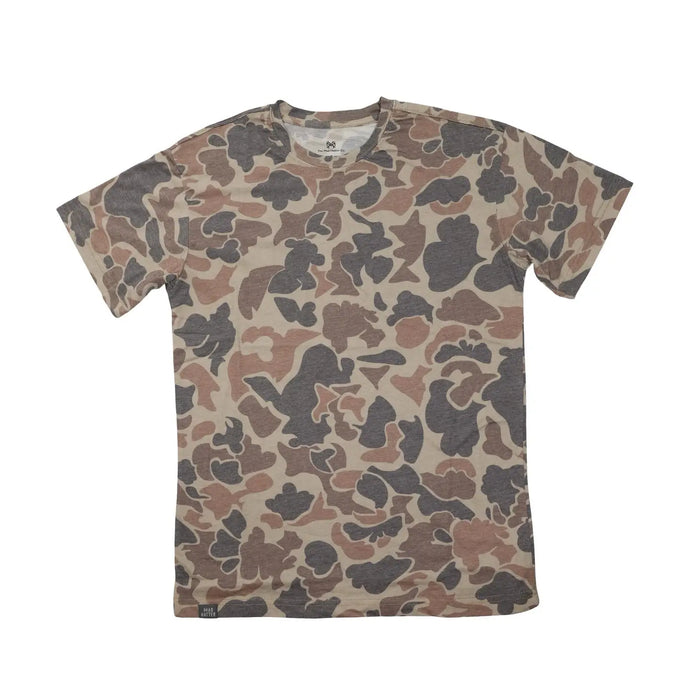 The Mad Hatter Co. Vintage Duck Camo SS Tee