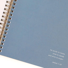 Load image into Gallery viewer, Church Notes Dove Grey Notebook