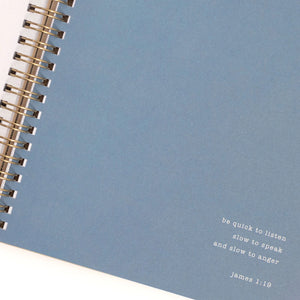 Church Notes Dove Grey Notebook