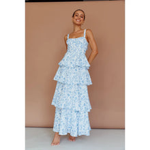 Load image into Gallery viewer, All Tied Up Tiered Maxi Dress