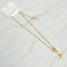 Load image into Gallery viewer, Lovely Days Gold Chain Cross Necklace Set