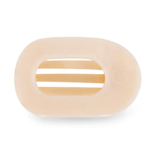 Load image into Gallery viewer, Teleties Small Flat Round Clip Almond Beige