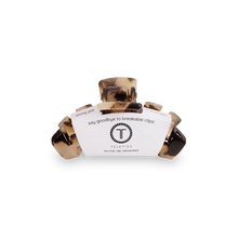 Load image into Gallery viewer, Teleties Classic Tiny Hair Clip in Blonde Tortoise