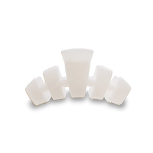 Load image into Gallery viewer, Teleties Classic Small Hair Clip in Coconut White