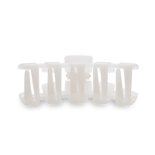 Load image into Gallery viewer, Teleties Classic Small Hair Clip in Coconut White
