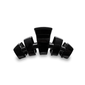 Teleties Classic Small Hair Clip in Jet Black