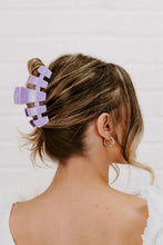 Load image into Gallery viewer, Teleties Classic Large Hair Clip Lilac You