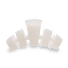 Load image into Gallery viewer, Teleties Classic Large Hair Clip in Coconut White