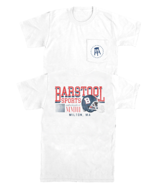 Barstool Sports Football SS Pocket Tee