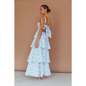 All Tied Up Tiered Maxi Dress