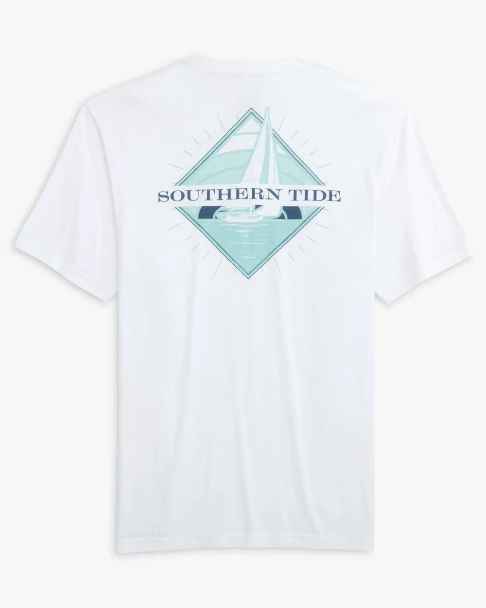 Southern Tide Men's Diamond Sailing SS Tee