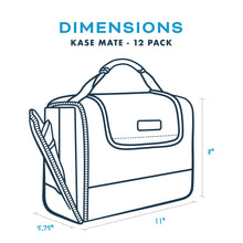 Load image into Gallery viewer, Kanga Coolers Ole Miss 12-Pack Kase Mate