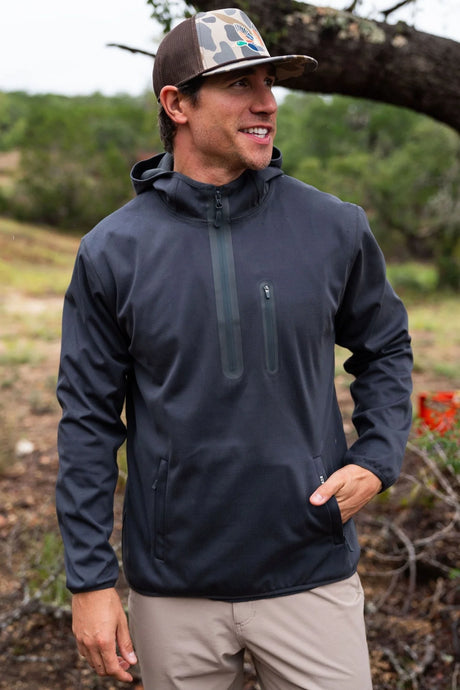 Burlebo Duke Tech Fleece Gun Metal Grey