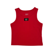 Load image into Gallery viewer, Lulu Mac DD Solid Red Tank Tops