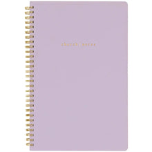 Load image into Gallery viewer, Church Notes Lilac Notebook