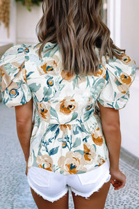 Headed Home To You Floral Top