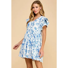 Load image into Gallery viewer, Saved My Soul Floral Print V Neck Dress