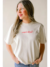 Load image into Gallery viewer, Count It All Joy SS Tee in Ivory