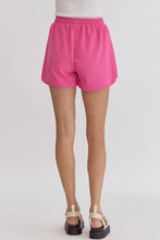 Load image into Gallery viewer, Putting Sugar on Me Ribbed Shorts Hot Pink