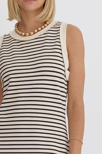 All the Small Things Stripe Midi Dress