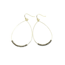 Load image into Gallery viewer, Erin Gray Aster Earrings in Pyrite