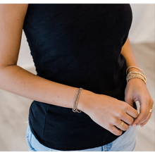 Load image into Gallery viewer, Erin Gray Boho Bracelet Stack in Bronze + Gold Filled