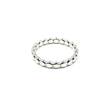 Load image into Gallery viewer, Erin Gray Resort Collection Waterproof Sterling Flat Rock Ring