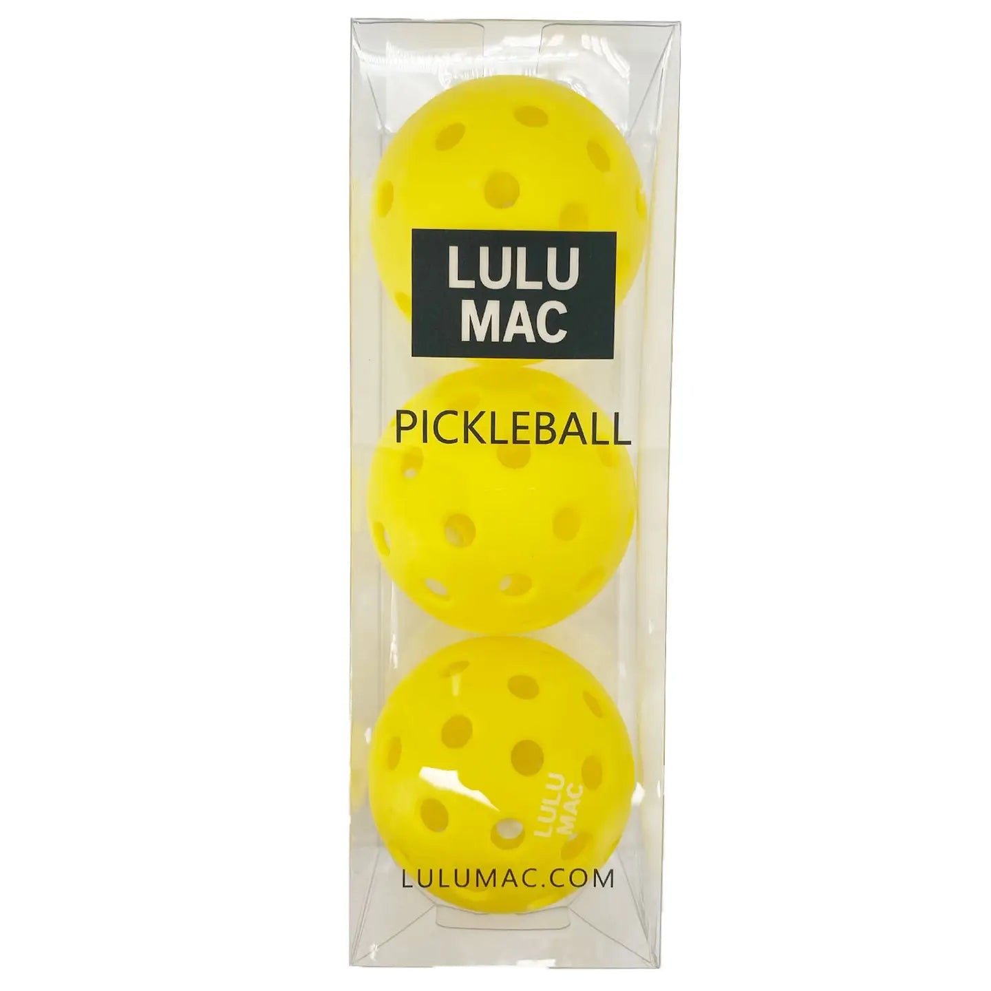 Lulu Mac Pickle Ball Yellow Balls