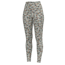 Load image into Gallery viewer, Local Girl Leggings in Forest Camo Flora